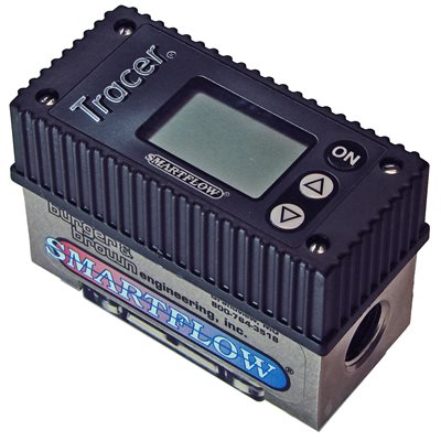 Tracer Electronic Flowmeter with Digital Display 3/8" NPT (F) 0.5-8 gpm