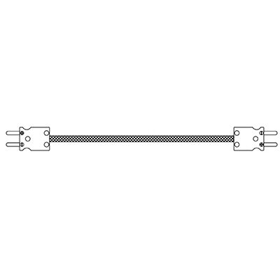 Ext. Cable 120" Braid Male Plug/Male Plug K