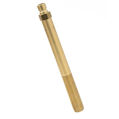 300 Series 3/8" NPT L=7" Brass Extension Plug
